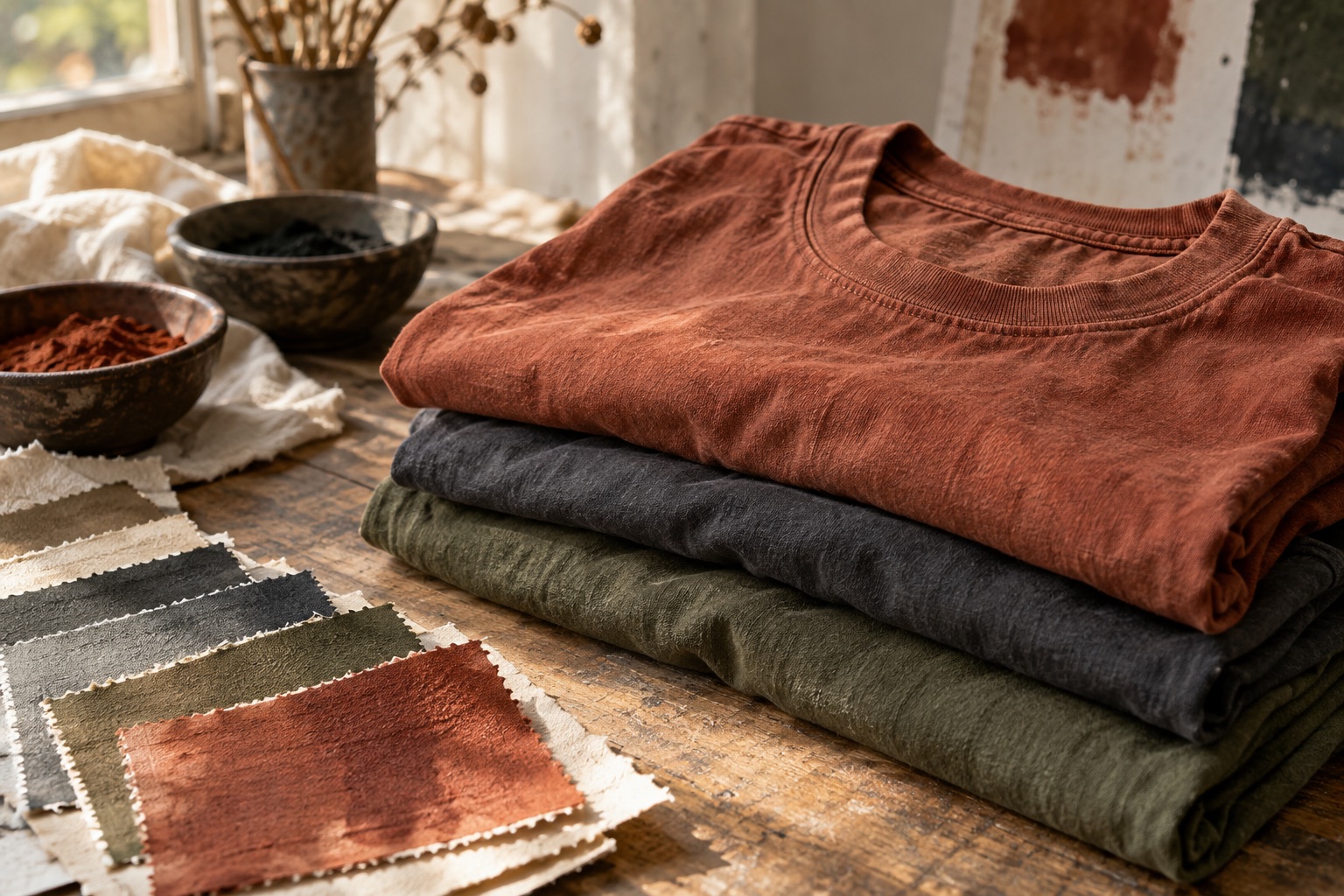 Garment Dye vs. Piece Dye: What Changes on the Rack