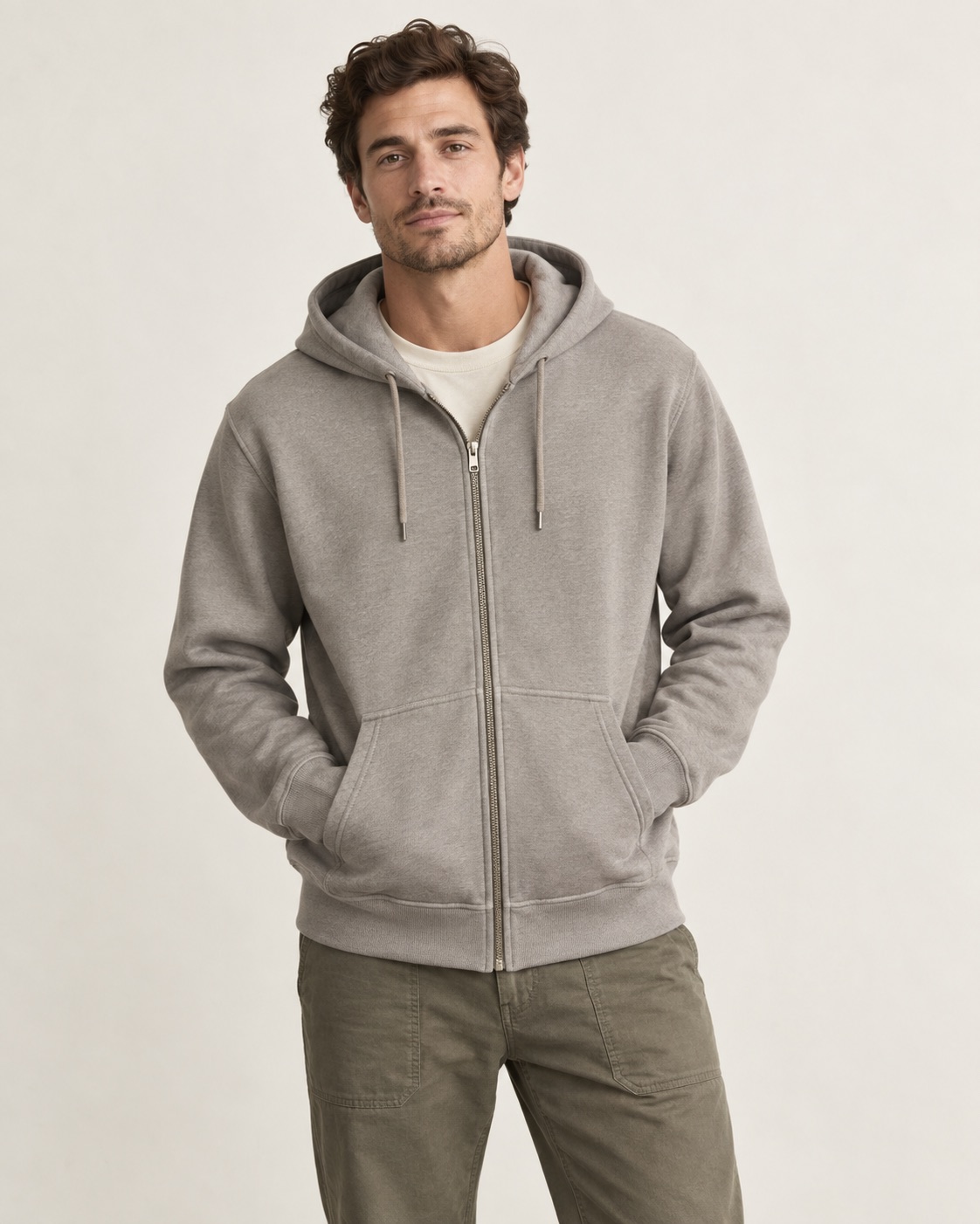 Zip-Through Hoodie